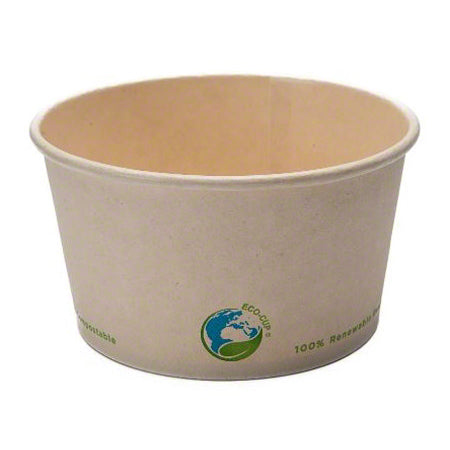 Eco-Packaging® Compostable Bamboo Fiber Soup Cup - 12 oz.
