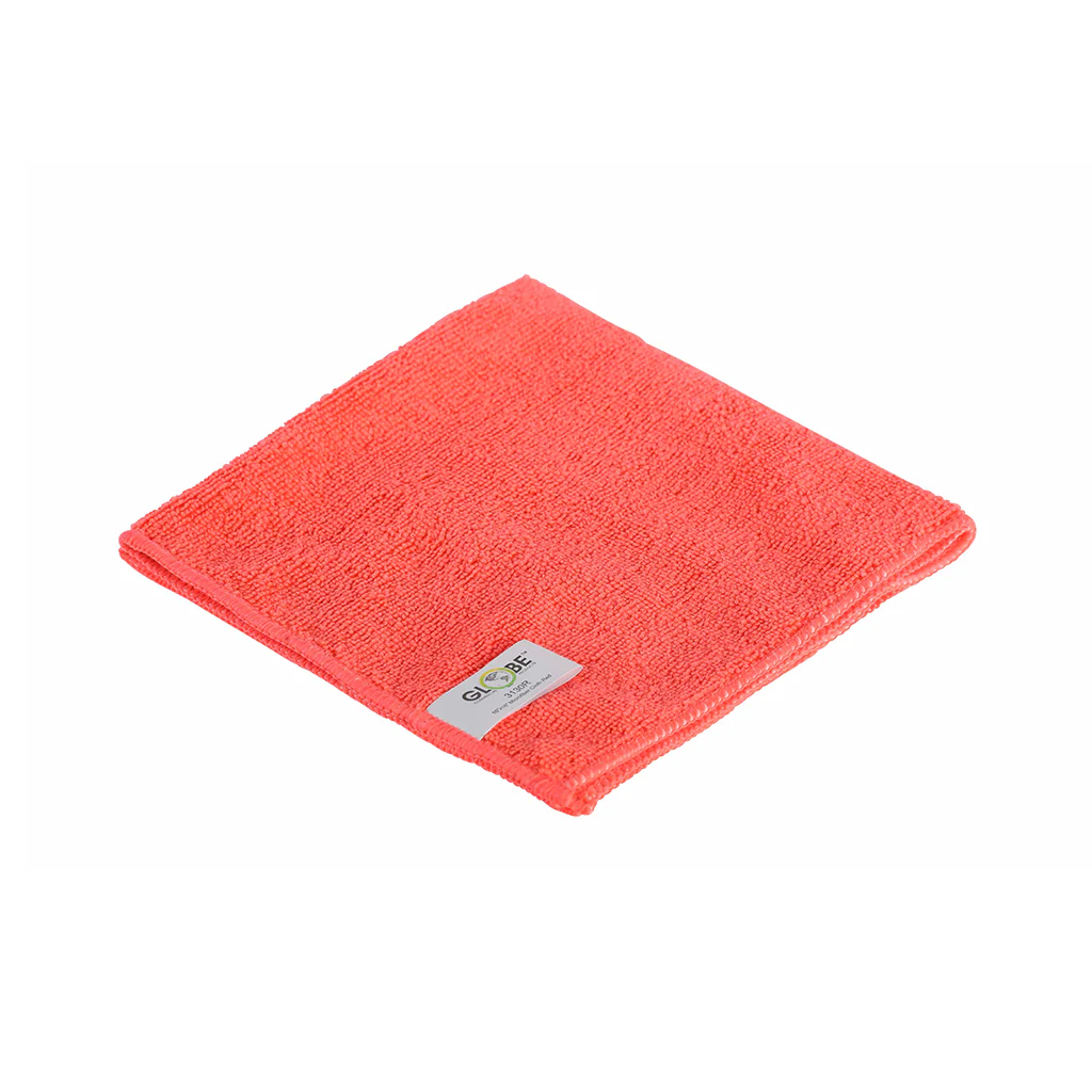 Globe™ Microfibre Cloths 16" x 16" 240 GSM - 10/Pack