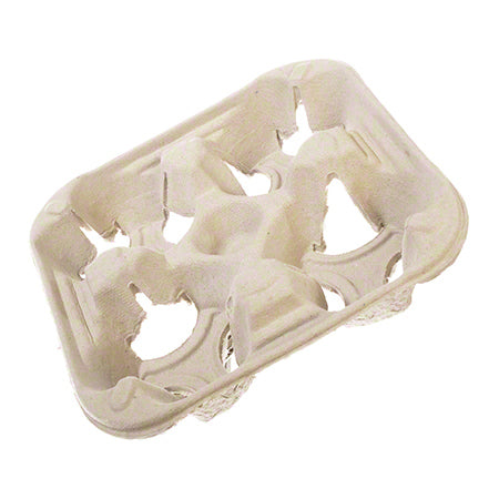 4-Cup Carrier Compostable Recyclable Biodegrade