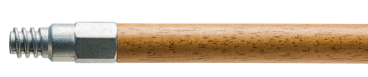M2 54" x 15/16" Wood Handle w Metal Threads