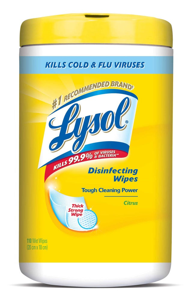 Lysol Advanced Disinfecting Wipes - 110 Wipes
