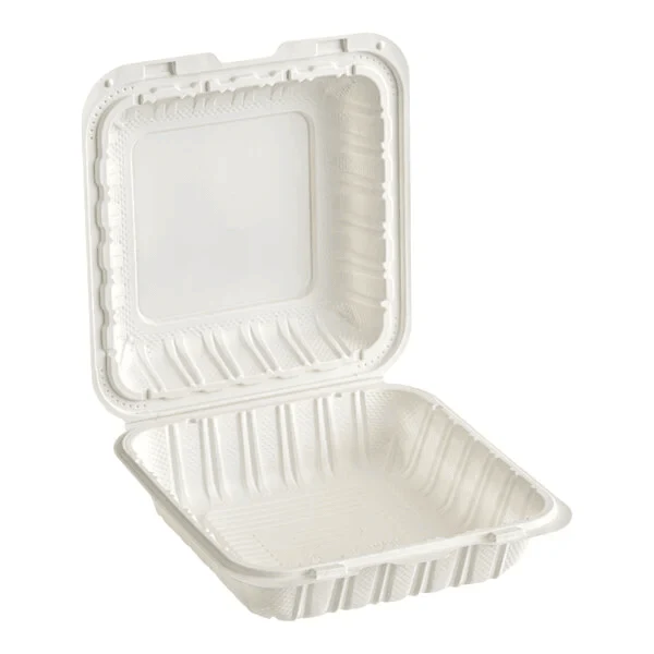 EP81 8x8 1 Comp Hinged Container PP