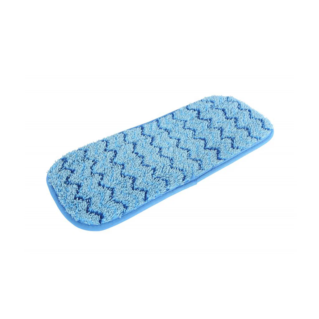 Globe™ Blue Microfiber Wet Pad - 18"L