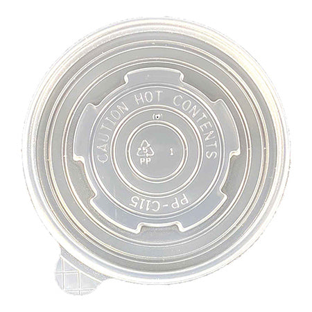 PP Vented Lid for 12-32oz Soup Bowl