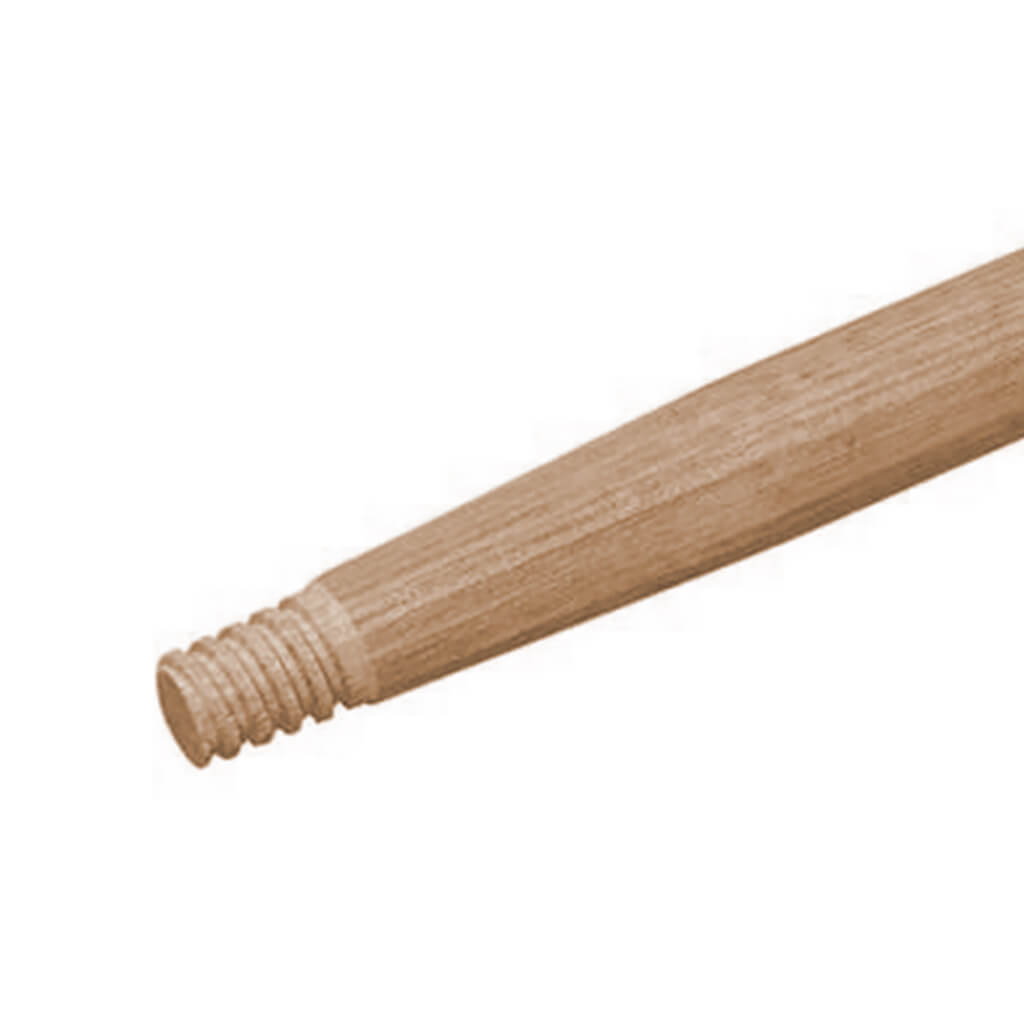 Vileda 54" Threaded Lacquered Wood Handle