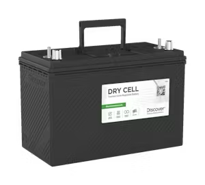 DISCOVER : 12V TRA DRY CELL DUAL AP + 5/16 STUD/PP