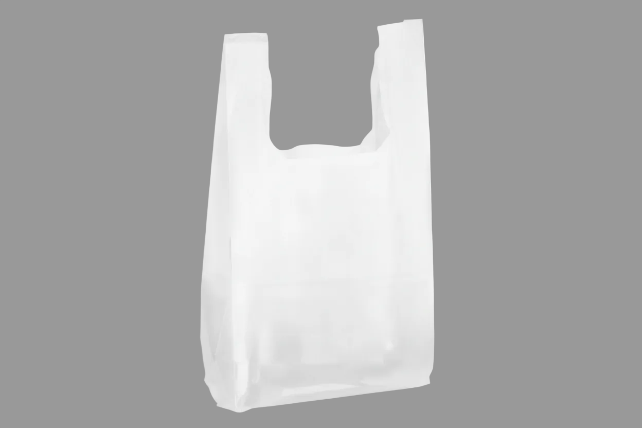 Non-Woven Bag White 10x6x20 - 500/Case