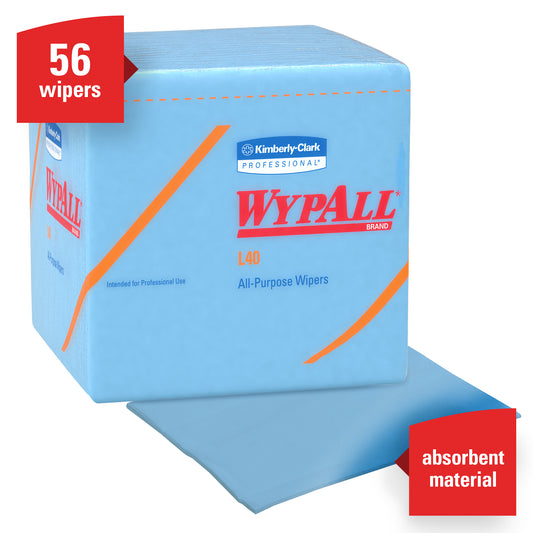 WypAll® L40 Disposable Cleaning and Drying Towels (05776) - 56 Wipers
