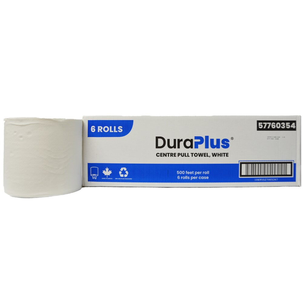 DuraPlus® Center Pull Hand Towel 500' White