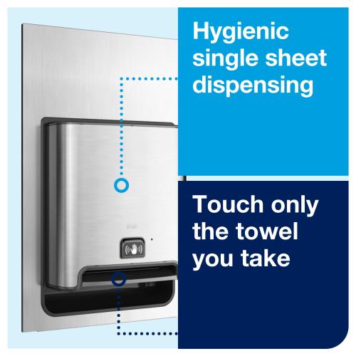 Tork Matic® Paper Hand Towel Roll Dispenser with Intuition Sensor Stainless Steel H1