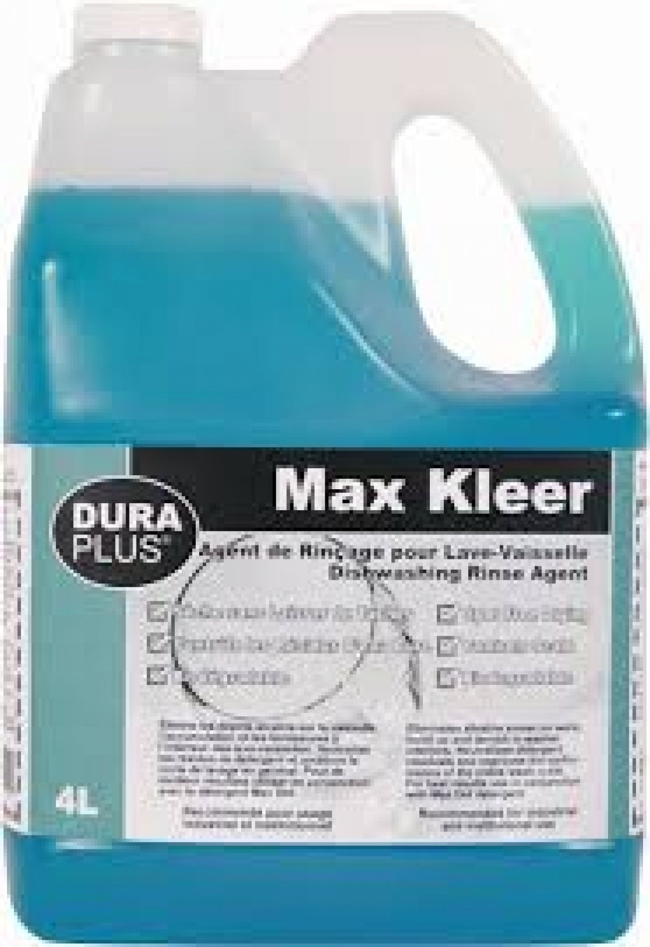 DuraPlus Max Kleer Dish Rinse 20L