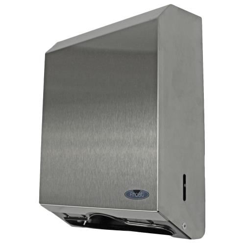Frost Stainless Steel Multi Fold Towel Dispenser With Lock Silver