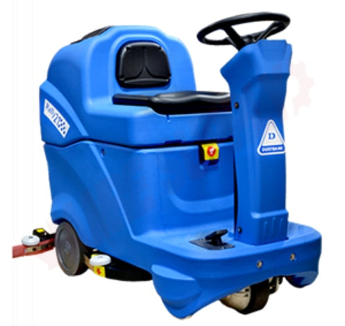 Hurricane Rally Floor Scrubber 28" BLUE with accessories and components