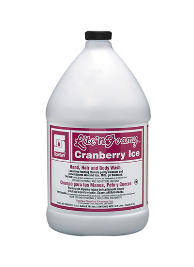 Spartan Lite'n Foamy Cranberry Ice 1 Gal