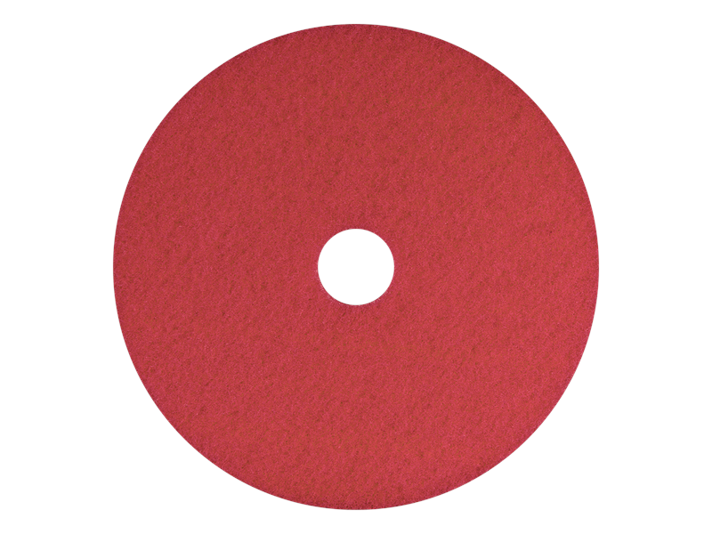 Americo Red Buffing Pad 18" 5/Case