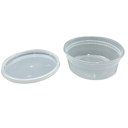 8oz Deli/Soup Container with Lid