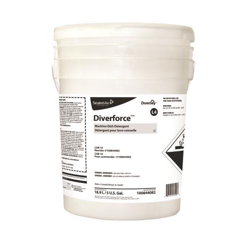 Diversey™ Diverforce® L4 Machine Dish Detergent -5 Gal