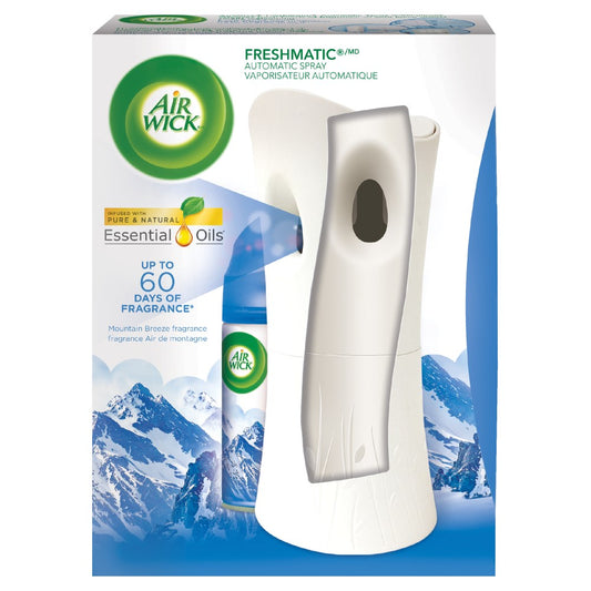 Air Wick® Freshmatic® Auto Spray Dispenser & Refill - Mountain Breeze