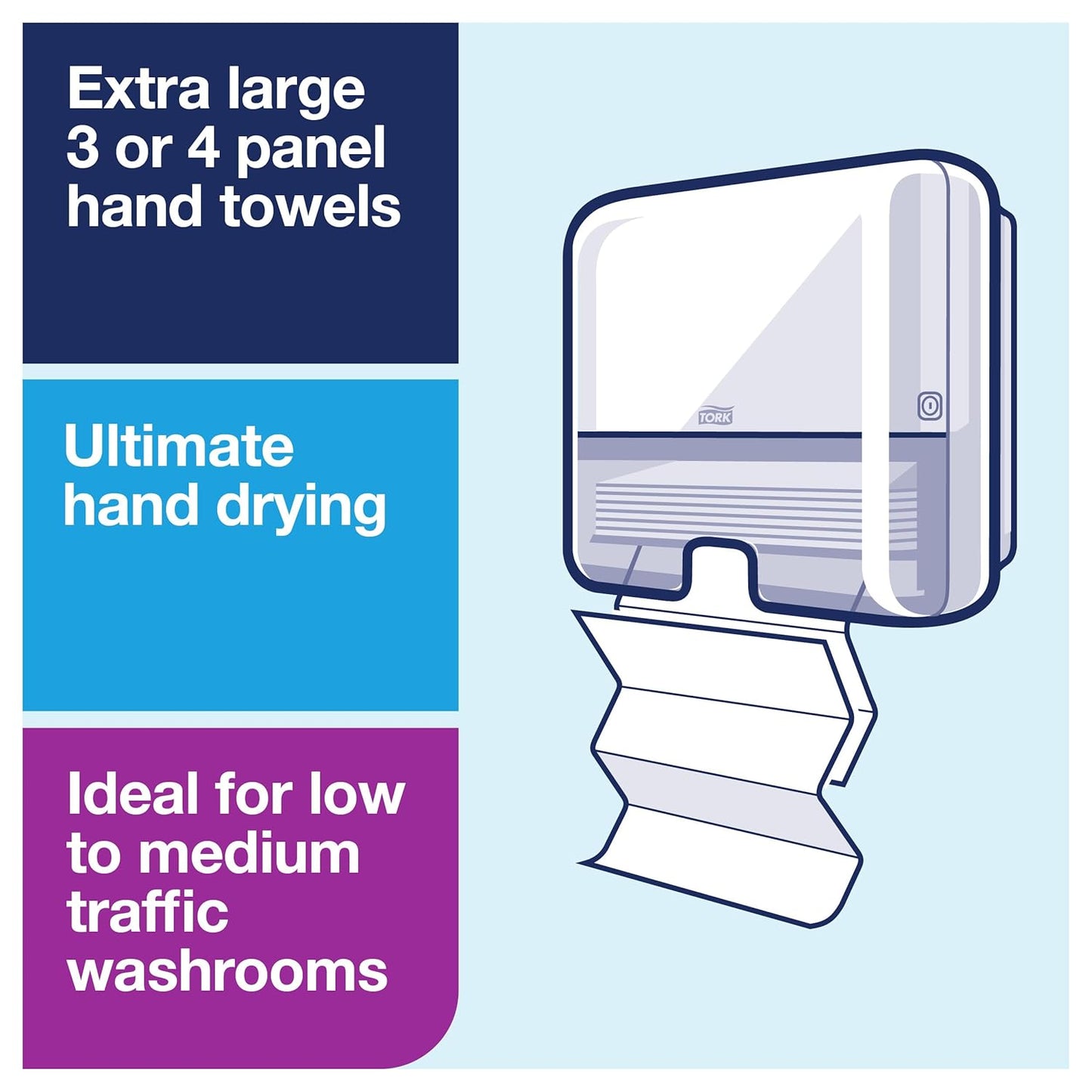Tork Xpress® Mini Multifold Hand Towel Dispenser White H2