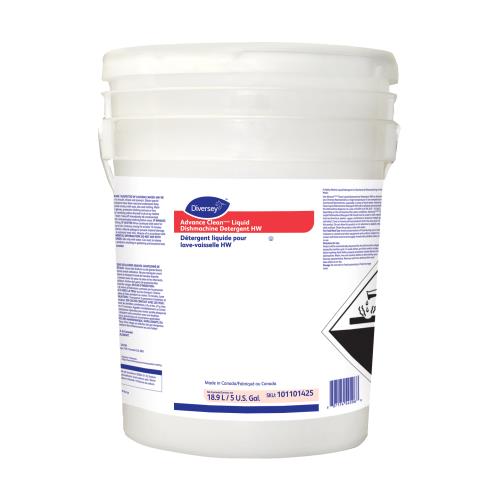 Diversey™ Advance™ Clean Dishmachine Detergent HW-5Gal