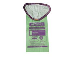 10 QT Intercept Micro Filter Bag Open Collar Fits GoFit 10 and Super Coach Pro 10 Backpack Vacuums (10 Pack)