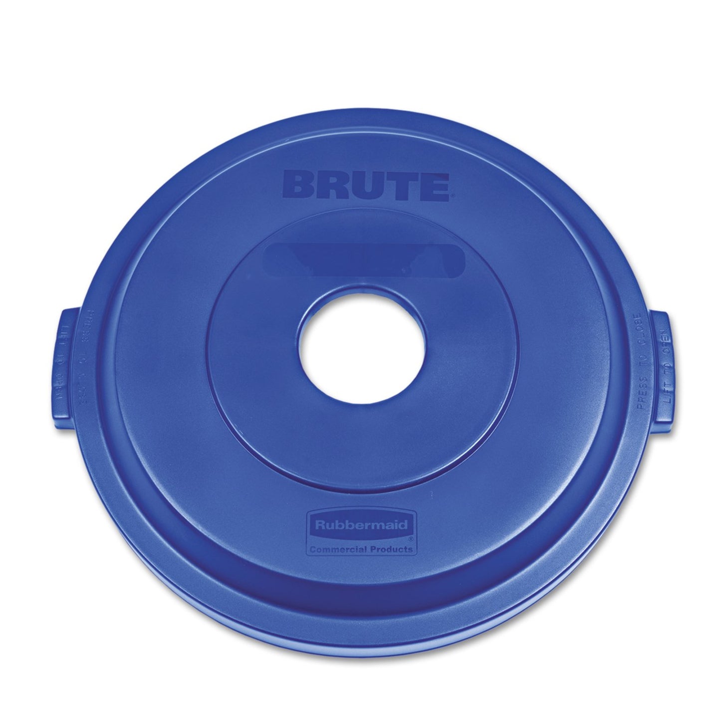Rubbermaid Commercial Brute Plastic Recycling Top 32 Gallon