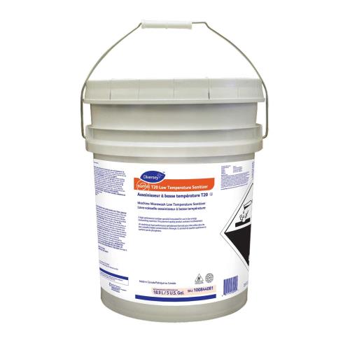 Diversey Suma® T20 Low Temperature Sanitizer, Yellow, 5-Gal