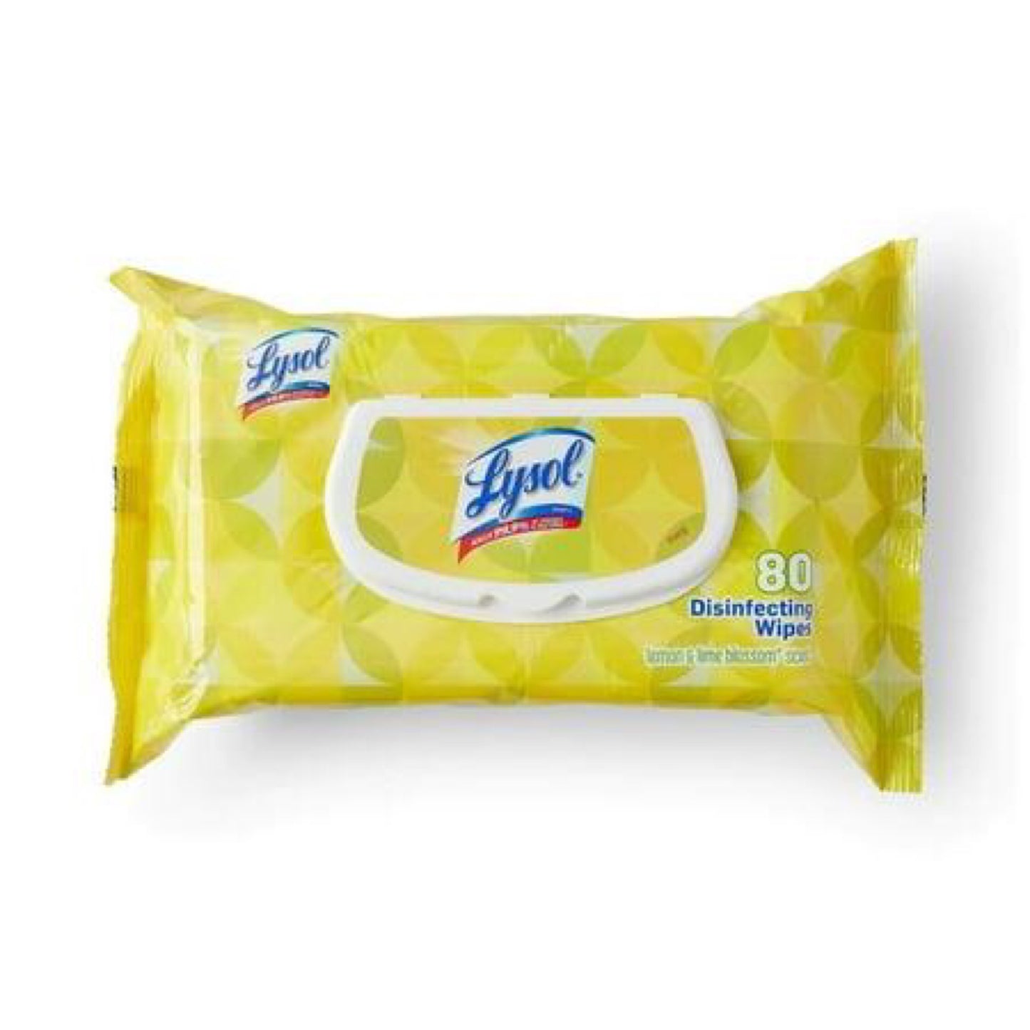 Lysol Multi-Surface Disinfecting Wipes Citrus Scent 8 80/flat 1-Pack