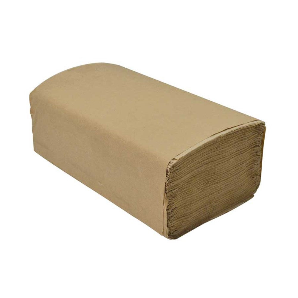 DuraPlus® Single Fold Paper Towel Kraft