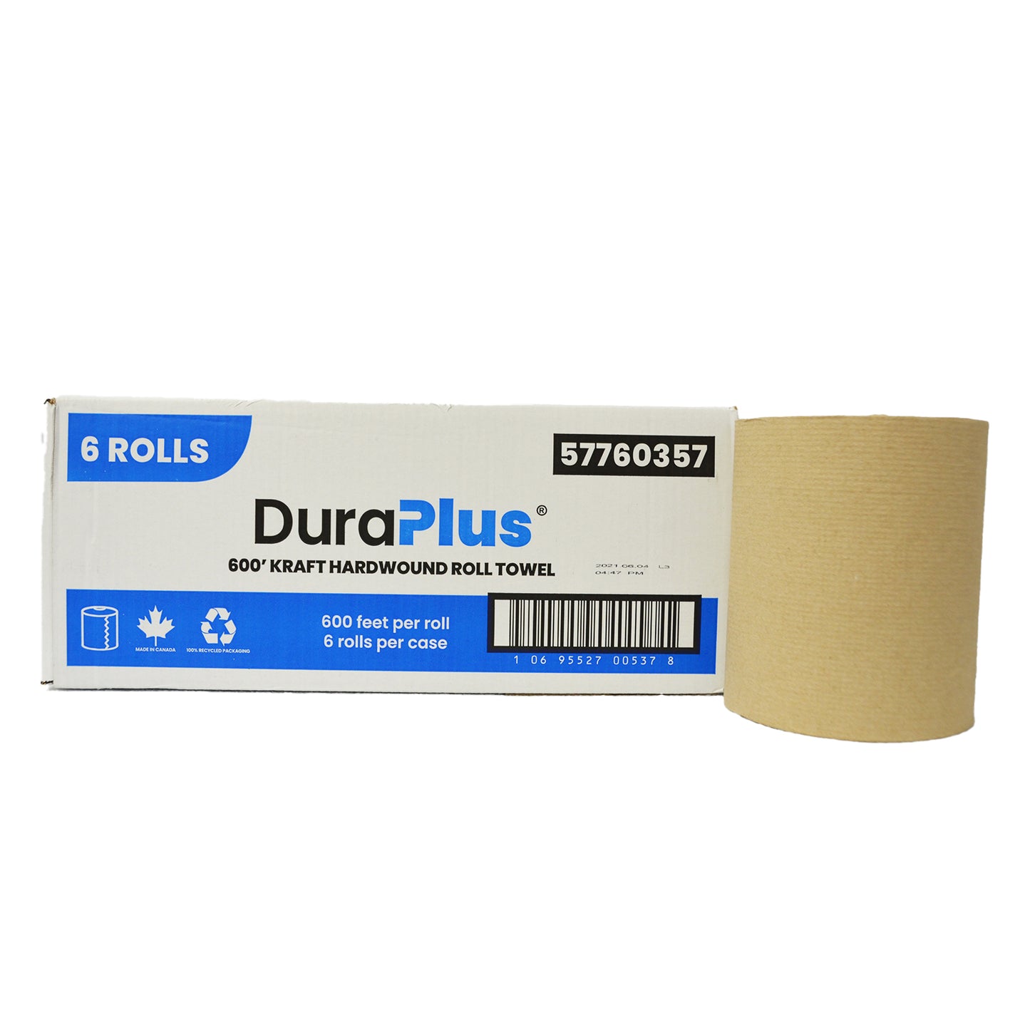DuraPlus® Hardwound Paper Towel 600' Kraft