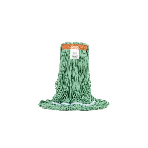 DuraPlus Wet Mop Loop End Narrow Band Medium Green 20 oz