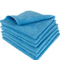 MicroKwik Value Microfibre Cloths - Blue 12"x12"