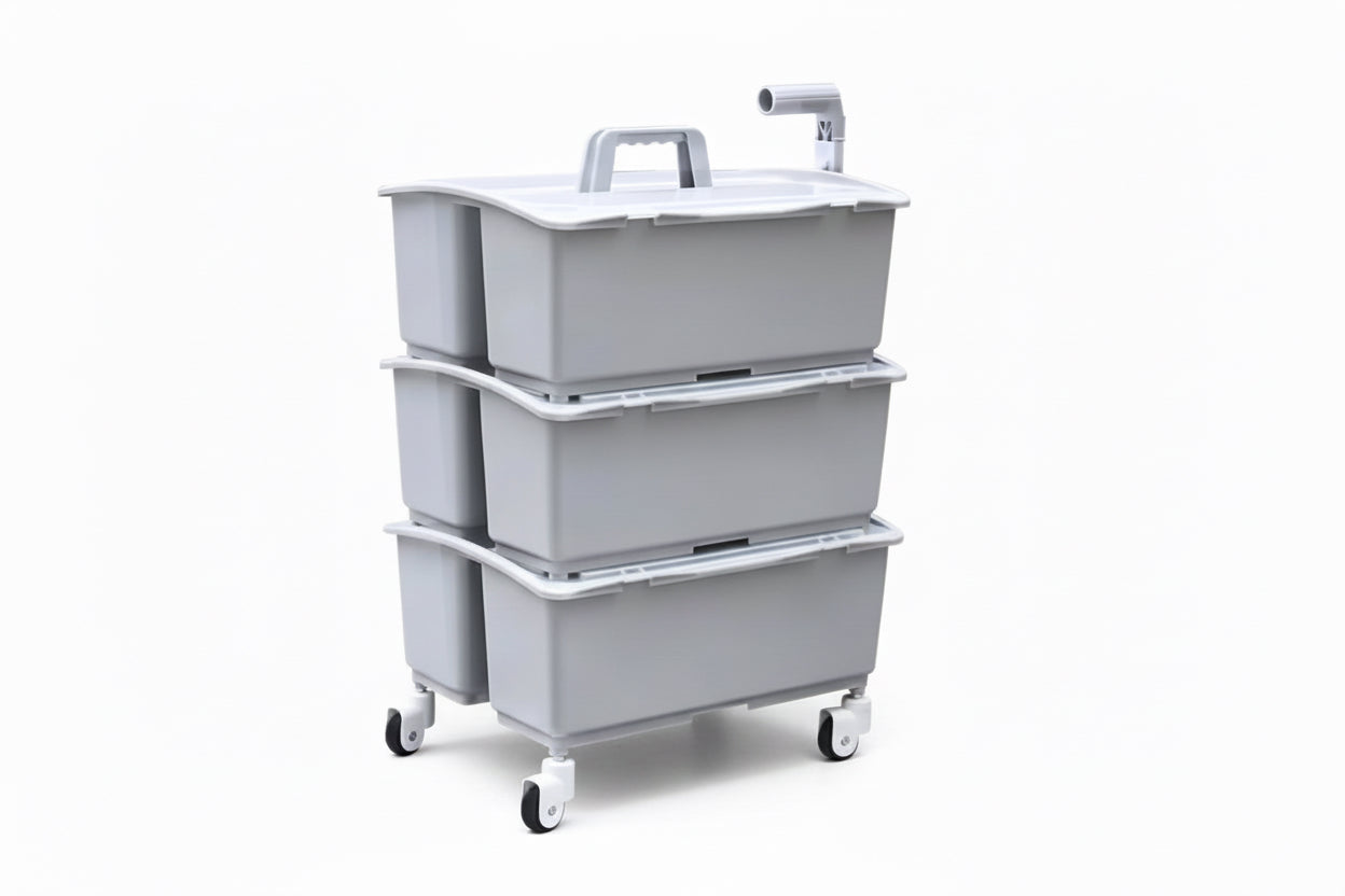 Kwik-Fit Pro Charger Flat Mop Dual Bucket
