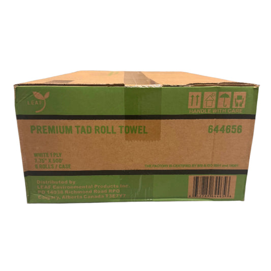 LEAF TAD Roll Towel White 500'