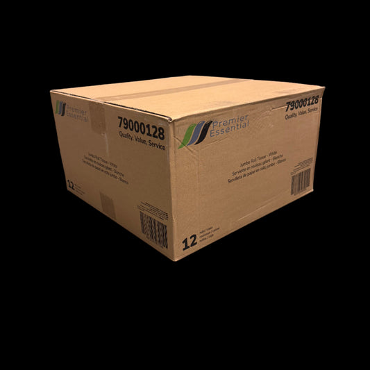 Premier Essential Jumbo Roll Tissues 2Ply 1000'-  12 Rolls/Case