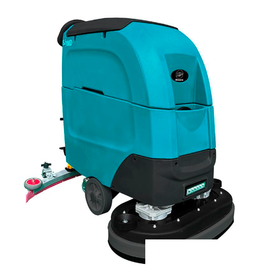Cannon SJ700BT Battery 26" Autoscrubber w/Traction Drive with Charger, 2 - 13" Pad Holders and Brushes