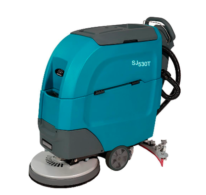 Cannon SJ530BT Battery 20" Autoscrubber with Traction Drive with Charger, Pad Holder and Brush