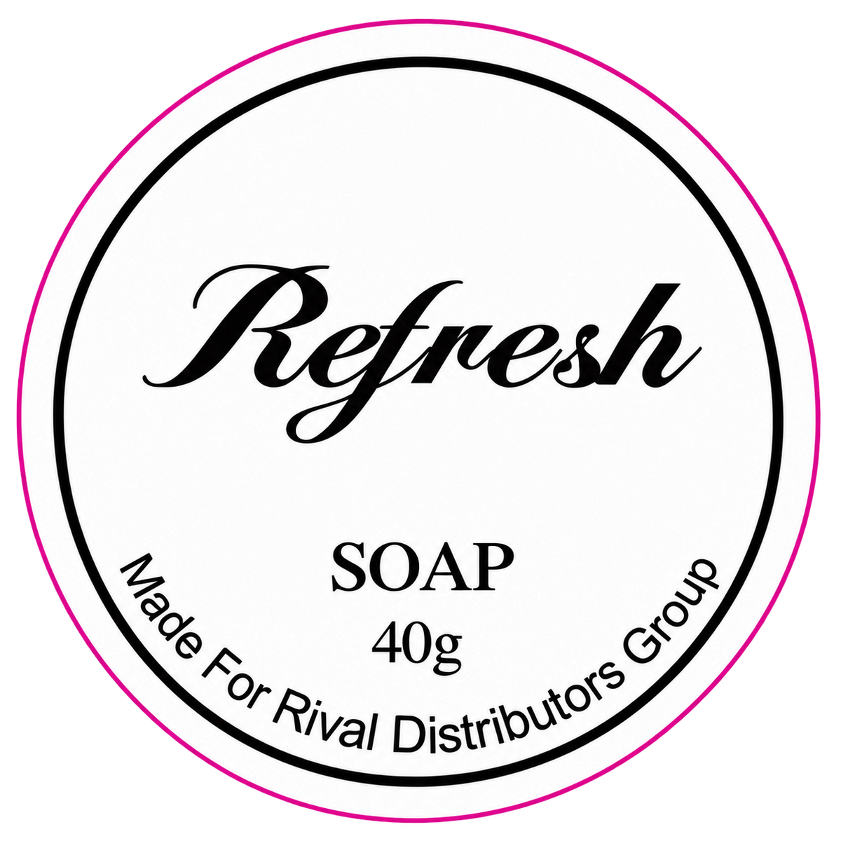 Refresh Wrapped Bar Soap 40g - 500/Case