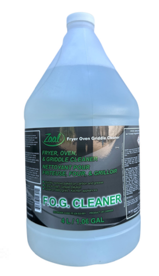 Zaal F.O.G. (Fryer, Oven & Griddle) Cleaner 4L