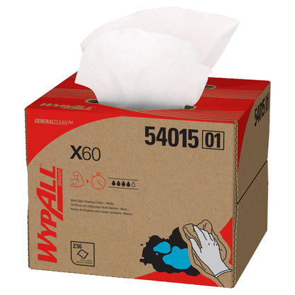 WypAll® GeneralClean™ X60 Multi-Task Cleaning Cloths Brag Box (54015) - 236 Sheets