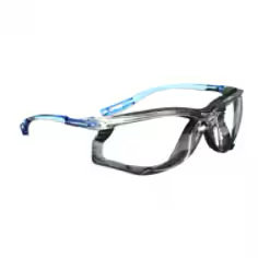 3M™ Virtua Cord Control System Protective Eyewear with Foam Gasket - Clear Anti-Fog Lens