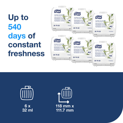 Tork Constant Air Freshener Refill - Odor Neutralizer A3