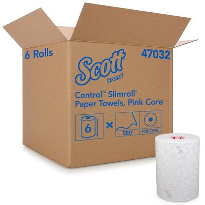 Scott® Control™ Slimroll™ Towel White (47032) - 6 Rolls/Case