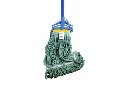Globe™ Syn-Pro® Synthetic Narrow Band Wet Green Looped End Mop