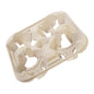 4-Cup Carrier Compostable Recyclable Biodegrade