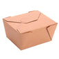 GreenCentury® GreenPak 28 oz. Paper Fold Top Takeout Box #1 - Kraft