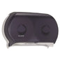 San Jamar Jumbo Roll Bath Tissue Dispenser Double Roll Universal - Black