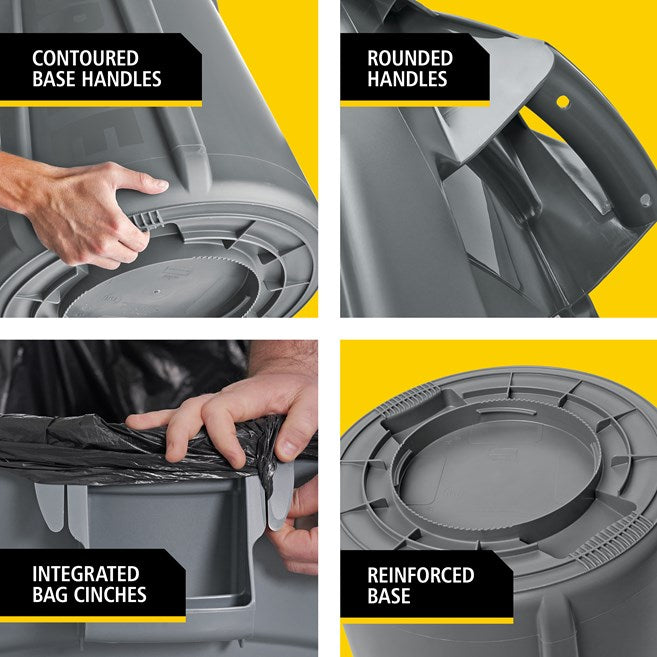 BRUTE® 55 Gallon - Gray