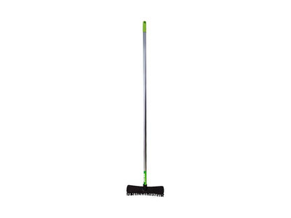 Globe™ Floor And Deck Scrub Brushes With Metal Handle - 10"L Head/ 48"L Handle