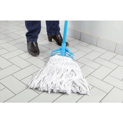 Globe™ Syn-Pro® Narrow Band Wet White Cut End Mop Synthetic